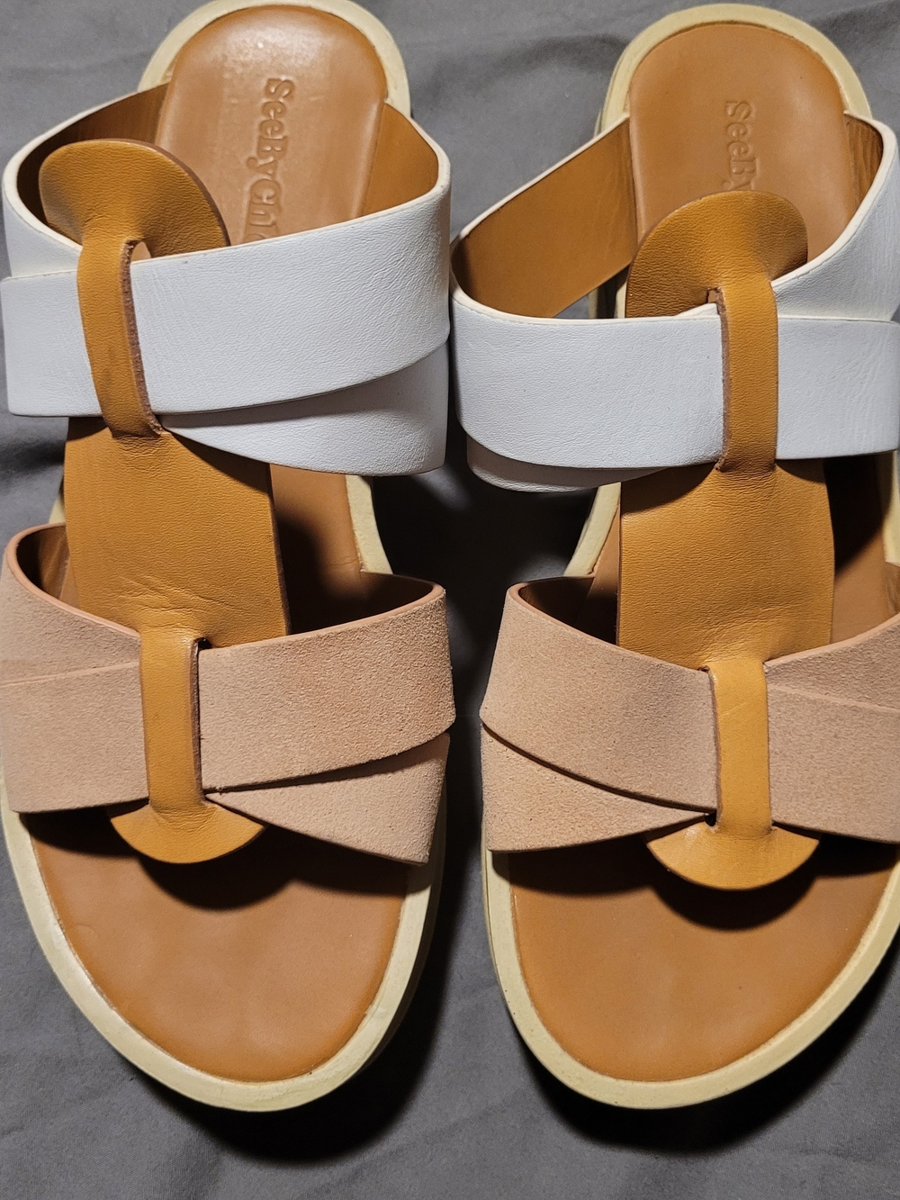 See By Chloe Strappy Slide Sandals